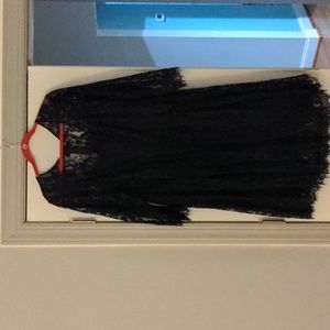Torrid 24 black lace dress, worn once